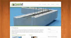 Desktop Screenshot of coresisrl.it