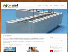 Tablet Screenshot of coresisrl.it